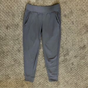 Champion Gray Jogger Fleece Lined Sweatpants with Elastic Cuffs